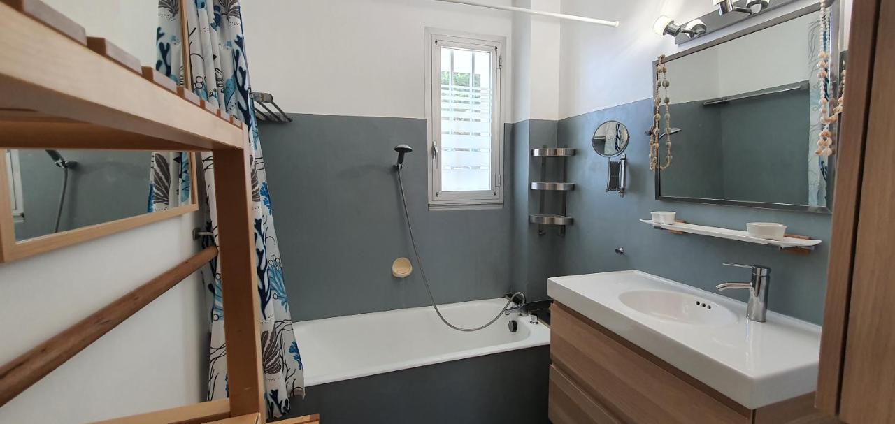 Ker Mamette Bel Appartement En Bord De Mer กีเบอรง ภายนอก รูปภาพ