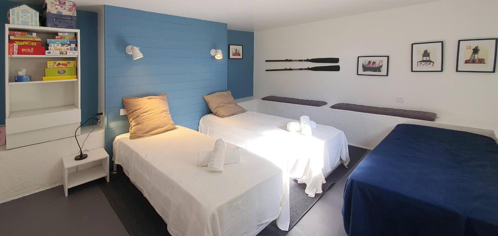 Ker Mamette Bel Appartement En Bord De Mer กีเบอรง ภายนอก รูปภาพ